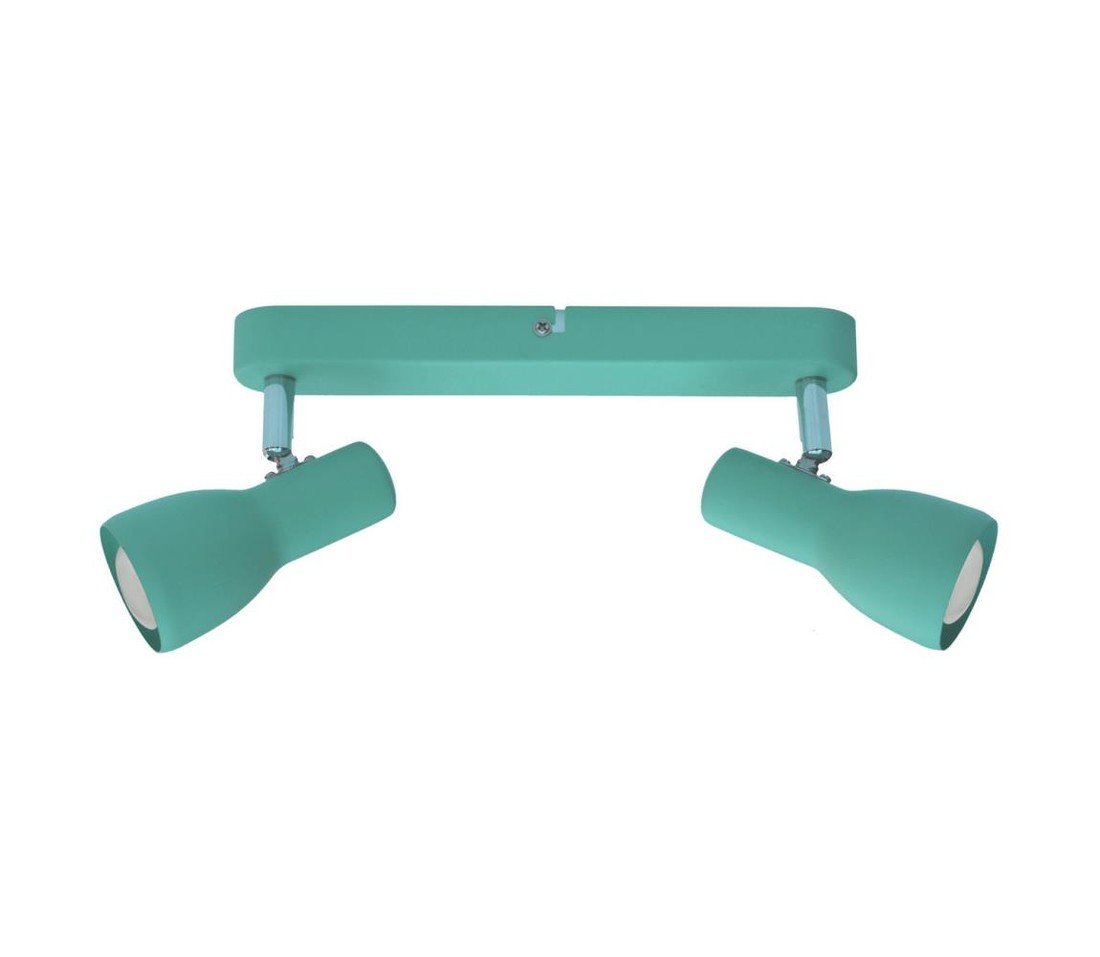 Bodové svítidlo PICARDO 2xE14/40W/230V tyrkysová