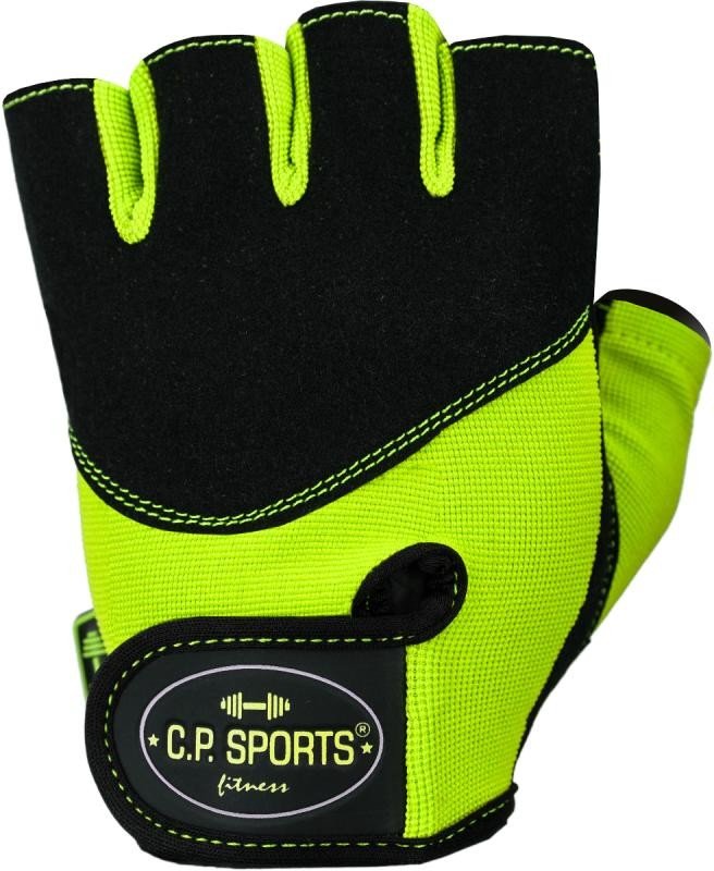Fitness rukavice Iron neonové - C.P. Sports
