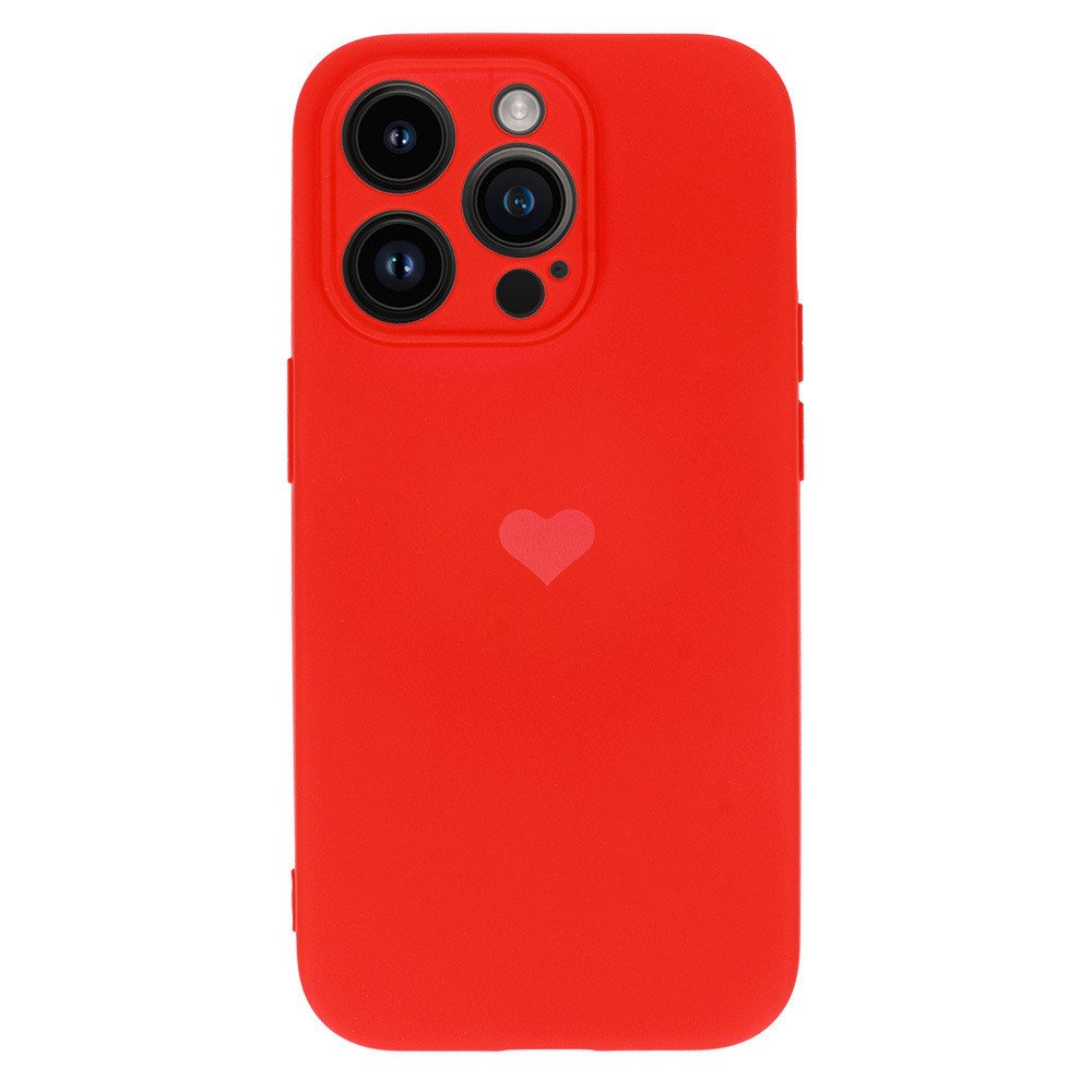 Vennus Heart pouzdro pro Samsung Galaxy A03 - červené