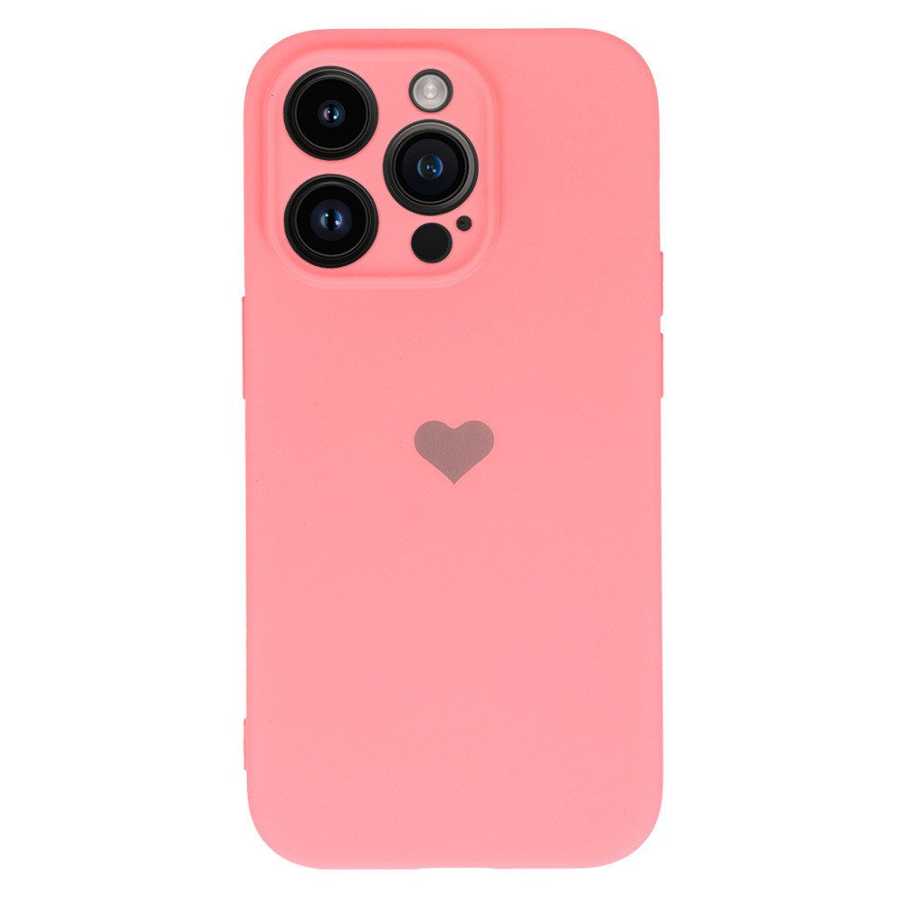 Vennus Heart pouzdro pro Samsung Galaxy A03S - růžové