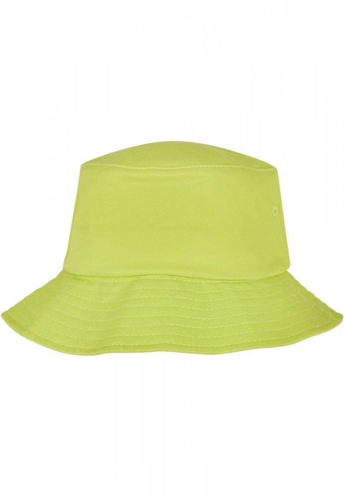 Flexfit Cotton Twill Bucket Hat - greenglow