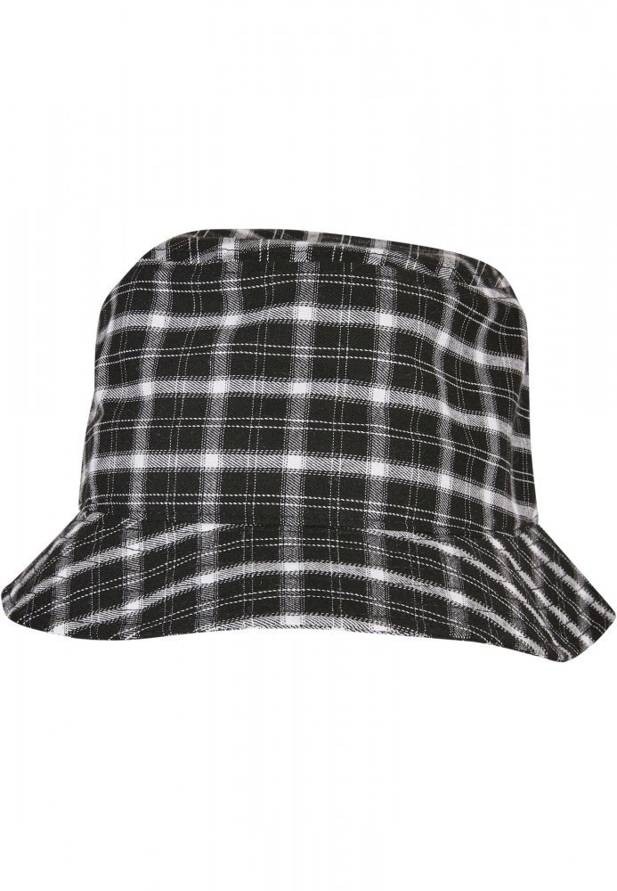 Check Bucket Hat - black/grey