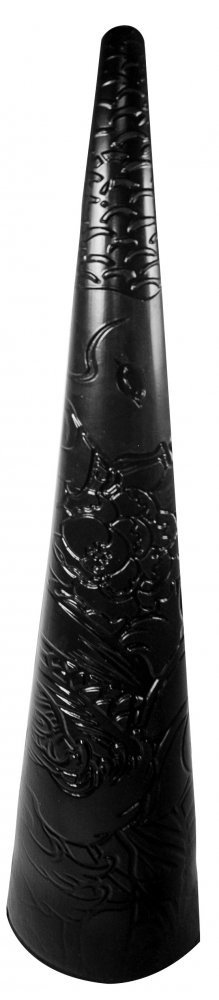 Černé dildo - Deep'R Pole (70 x 13,9 cm)