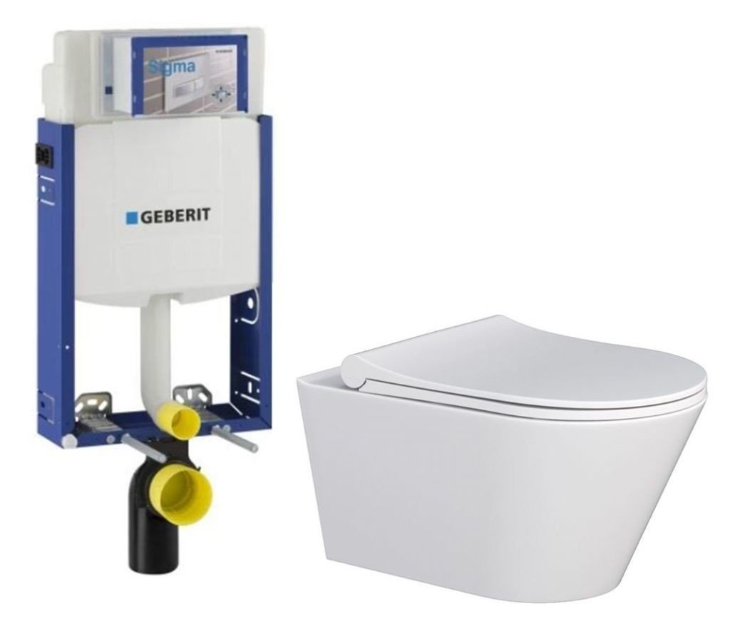 GEBERIT KOMBIFIX ECO, nádržka UP 320 bez ovládací desky + WC MYJOYS MY1 + SEDÁTKO 110.302.00.5 MY1