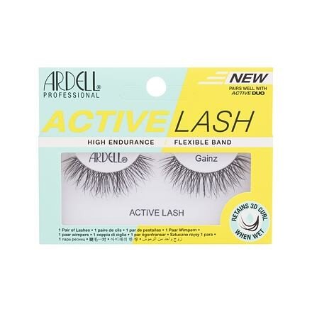 Ardell Active Lash Gainz umělé řasy pro aktivní způsob života a sport 1 ks odstín Black