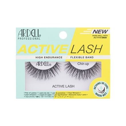 Ardell Active Lash Chin Up umělé řasy pro aktivní způsob života a sport 1 ks odstín Black