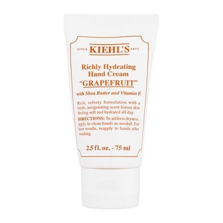 Kiehl's Grapefruit Richly Hydrating Hand Cream hydratační krém na ruce 75 ml pro ženy
