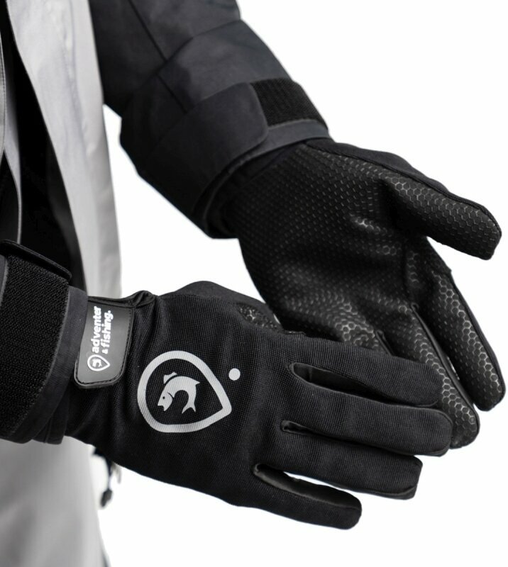 Adventer & fishing Rukavice Freshwater Gloves Black M-L
