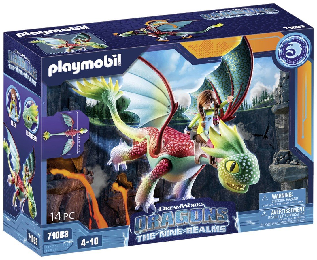 Playmobil® Dragons Dragons: The Nine Realms - Feathers  a  Alex 71083