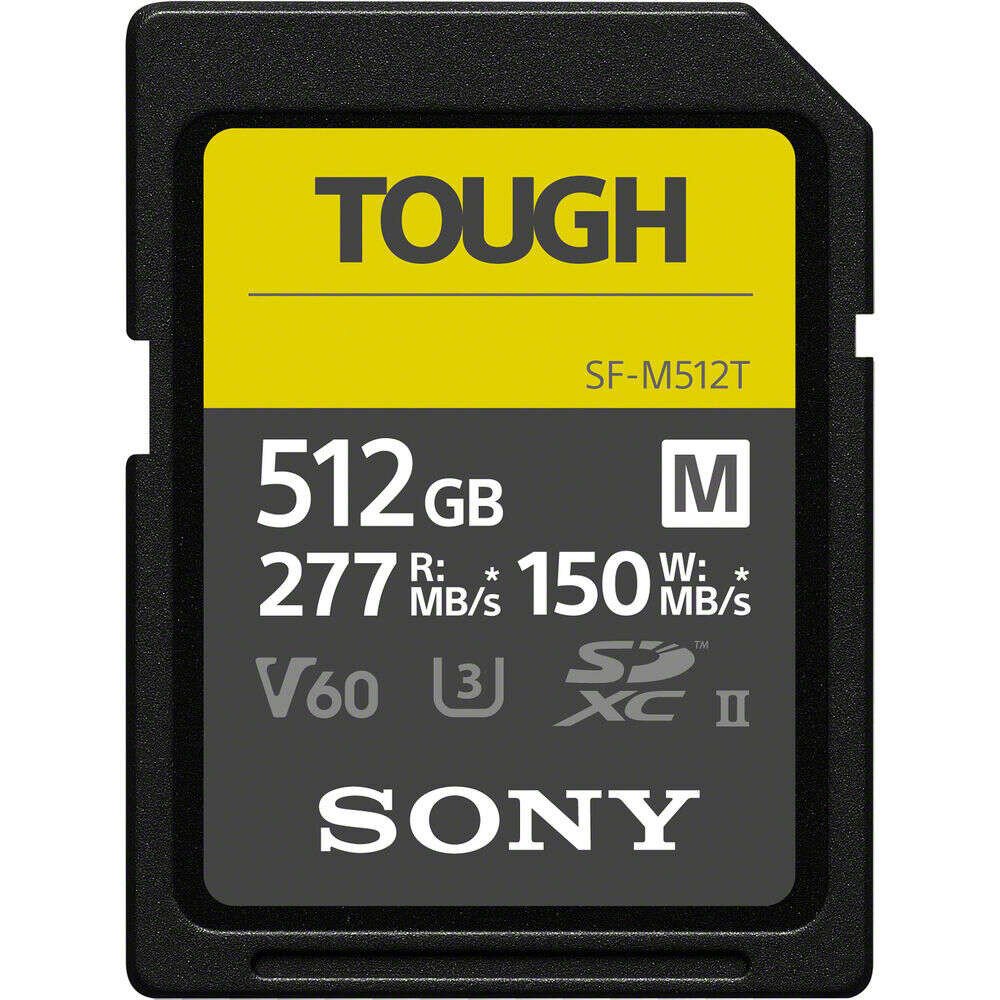 Sony SDXC Tough SF-M 512GB V60 U3 UHS-II SFM512T.SYM