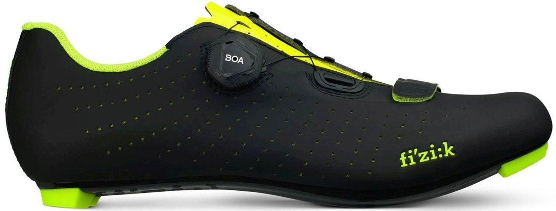 Fizik Tempo Overcurve R5 - black/yellow fluo 44