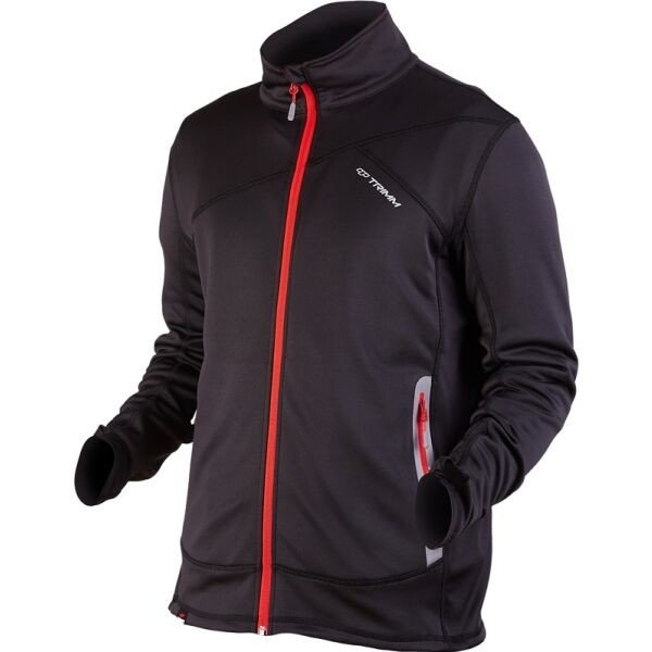 TRIMM ECHO Pánská mikina, černá, velikost XL