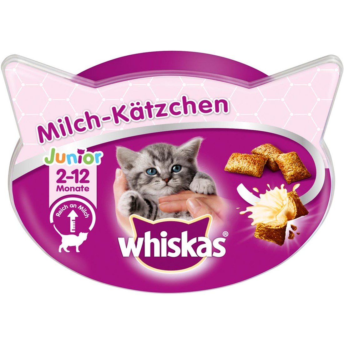 Whiskas Mléčná svačinka pro koťata - výhodné balení 8 x 55 g