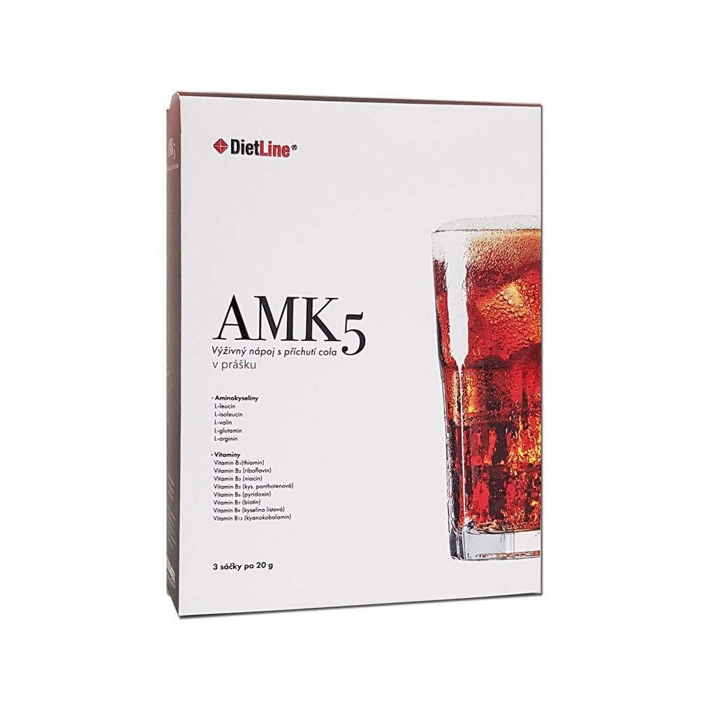 DietLine AMK5 výživný nápoj příchuť cola 3x20 g