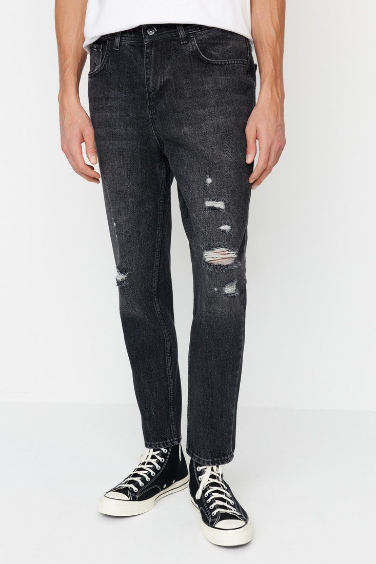 Trendyol Jeans - Black - Straight