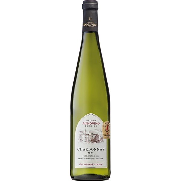 Chardonnay Pozdní sběr 2021 0,75l Vinařství Lednice Annovino