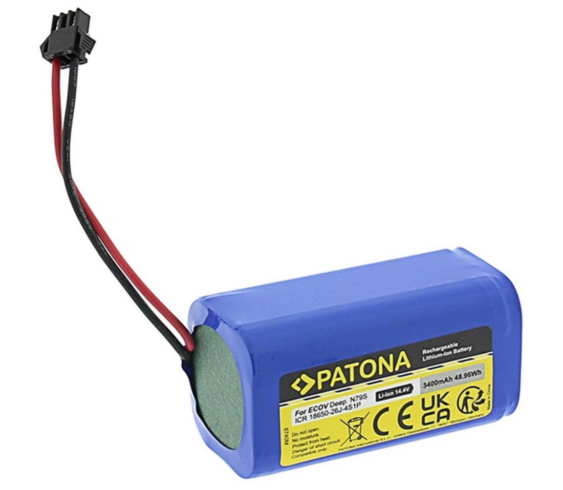 PATONA PATONA - Baterie Ecovacs Deebot 600/N79/715 3400mAh Li-lon 14,4V