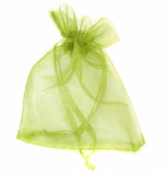 Paper Design Dárkový sáček organza - oliva 9644