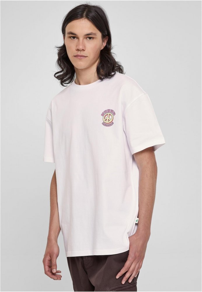 Organic Big Peace Tee - white L
