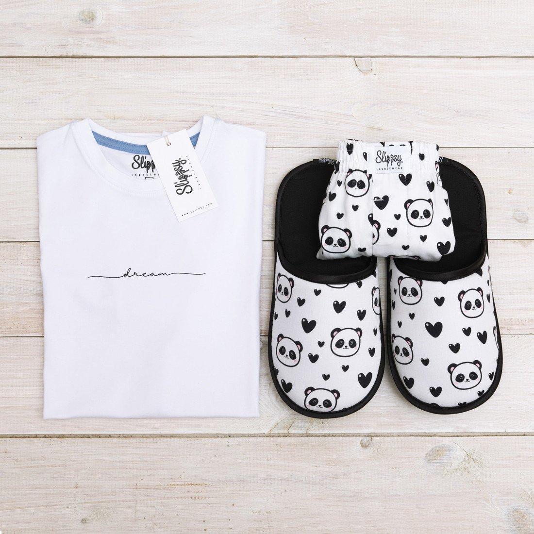 Slippsy Panda boy set