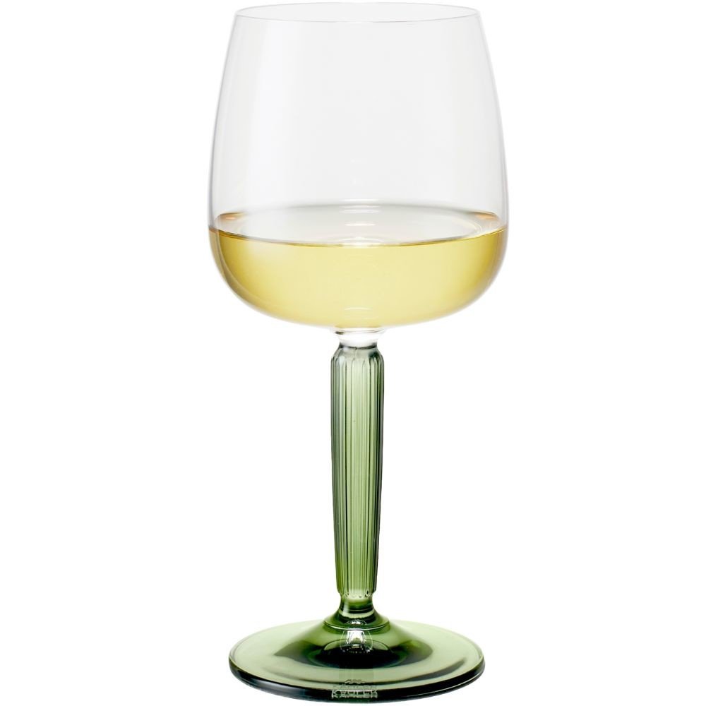 bílé víno glass HAMMERSHOI Kähler 350 ml, zelené 2 ks