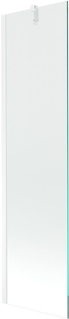 MEXEN/S Next vanová zástěna FIX 50x150 cm, transparent, bílá 895-050-000-00-00-20