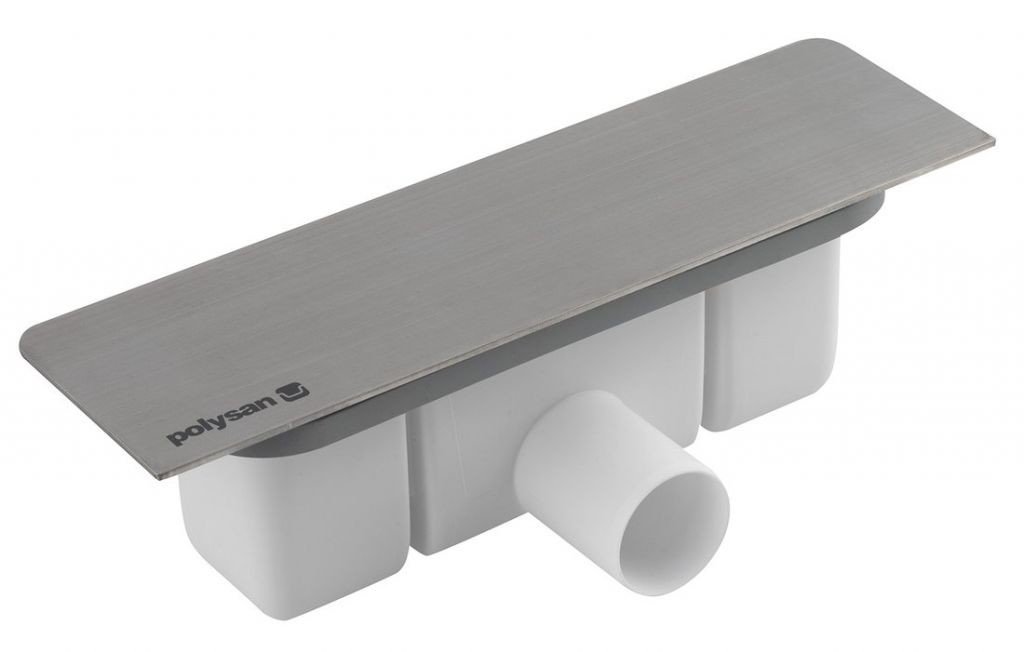 POLYSAN KAZUKO vaničkový sifon, DN40, krytka nerez 26317