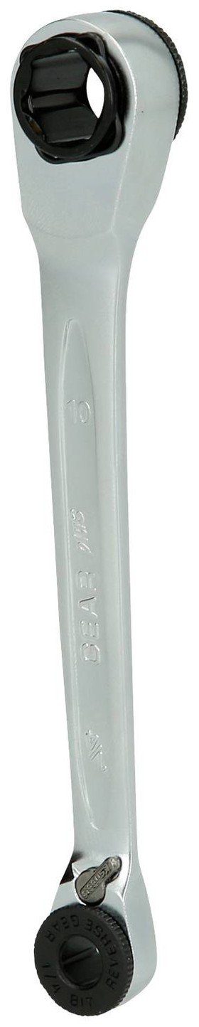 KS Tools  503.4678 Oboustranný ráčnový klíč s mini bity  124.50 mm