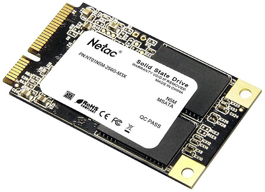 Netac Technology  N5M 256 GB interní mSATA SSD pevný disk mSATA Retail NT01N5M-256G-M3X