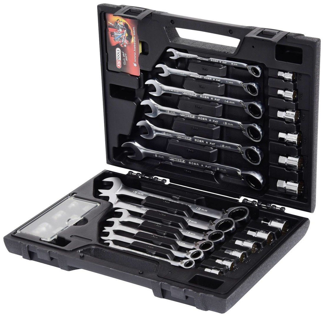 KS Tools 503.4960  sada očkoplochých klíčů 30dílná 19 mm