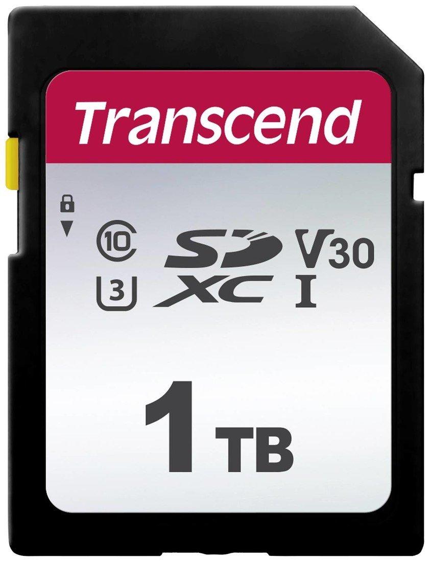 Transcend TS1TSDC300S karta SDHC 1 TB Class 10, UHS-I, UHS-Class 1