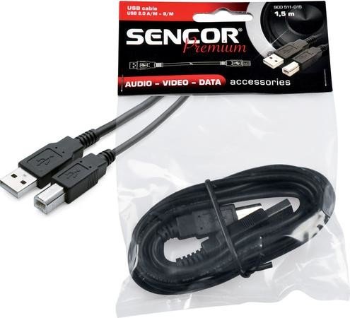 SENCOR SCO 511-015 USB A/M-B/M TISKAR. P