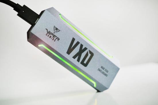 Patriot VXD externí box USB 3.2  M.2 NVMe SSD RGB, PV860UPRGM