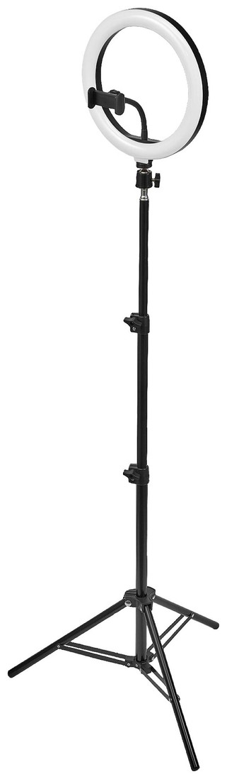 LEDVANCE LINEAR LED MOBILE RING 4058075668515 Stojací LED lampa LED 6.00 W černá