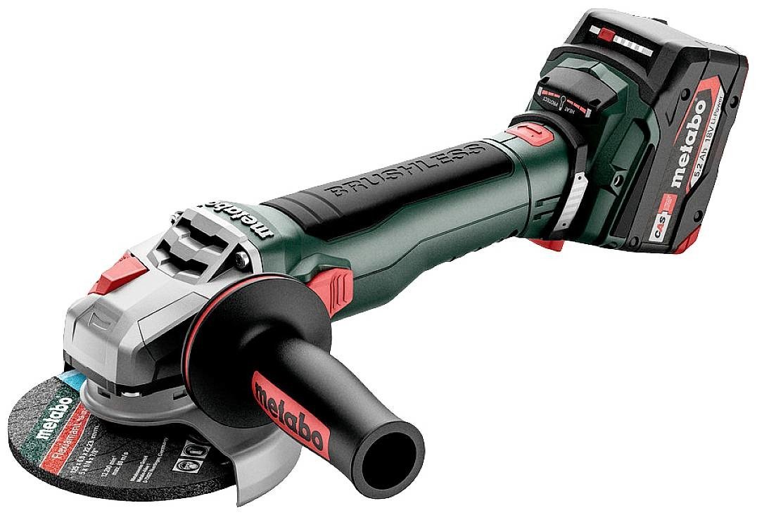 Metabo WB 18 LT BL 11-125 613054650 Akumulátorová úhlová bruska   125 mm   18 V 5.2 Ah