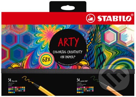 Kreatívna sada STABILO ARTY – 68 ks - STABILO