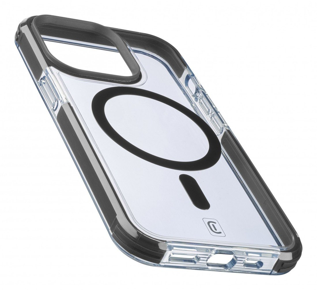 CellularLine Ochranný kryt Tetra Force Strong Guard Mag s podporou Magsafe pro Apple iPhone 14 Plus TETRACMAGIPH14MAXT, transparentní