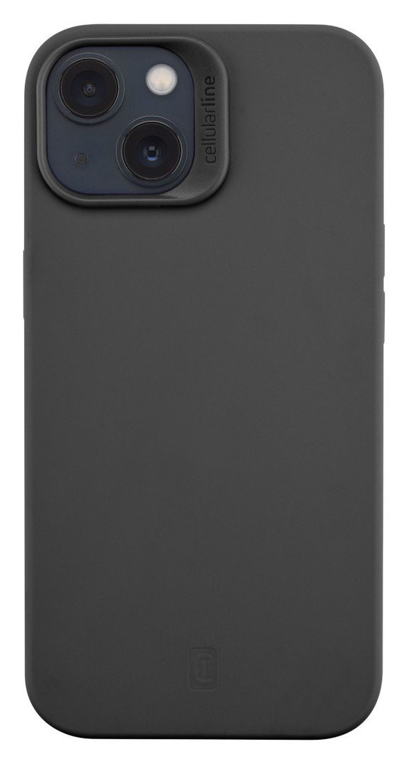CellularLine Ochranný silikonový kryt Sensation s podporou MagSafe pro Apple iPhone 14 SENSMAGIPH14K, černý
