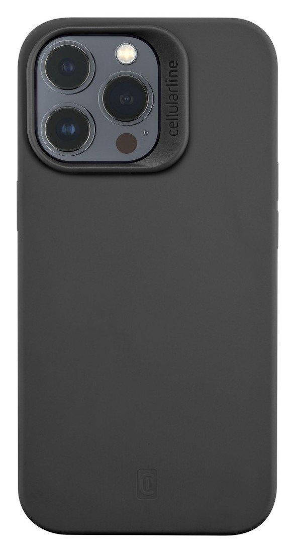 CellularLine Ochranný silikonový kryt Sensation s podporou MagSafe pro Apple iPhone 14 Pro Max SENSMAGIPH14PRMK, černý