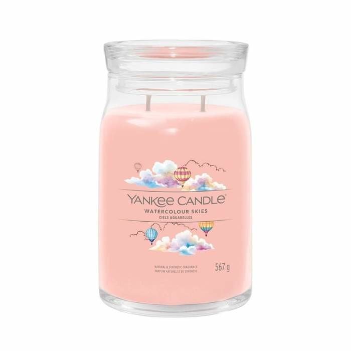 Svíčka YANKEE CANDLE Signature 567g Watercolour Skies