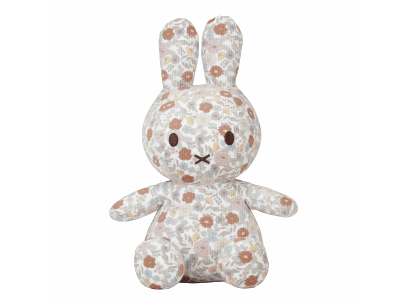 Little Dutch Králíček Miffy textilní Vintage Kytičky 25 cm