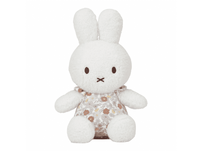 Little Dutch Králíček Miffy plyšový Vintage Kytičky 25 cm