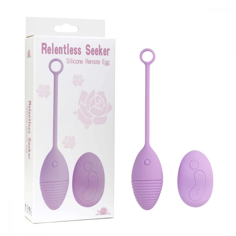 Lonely Relentless Seeker vibrating egg - purple