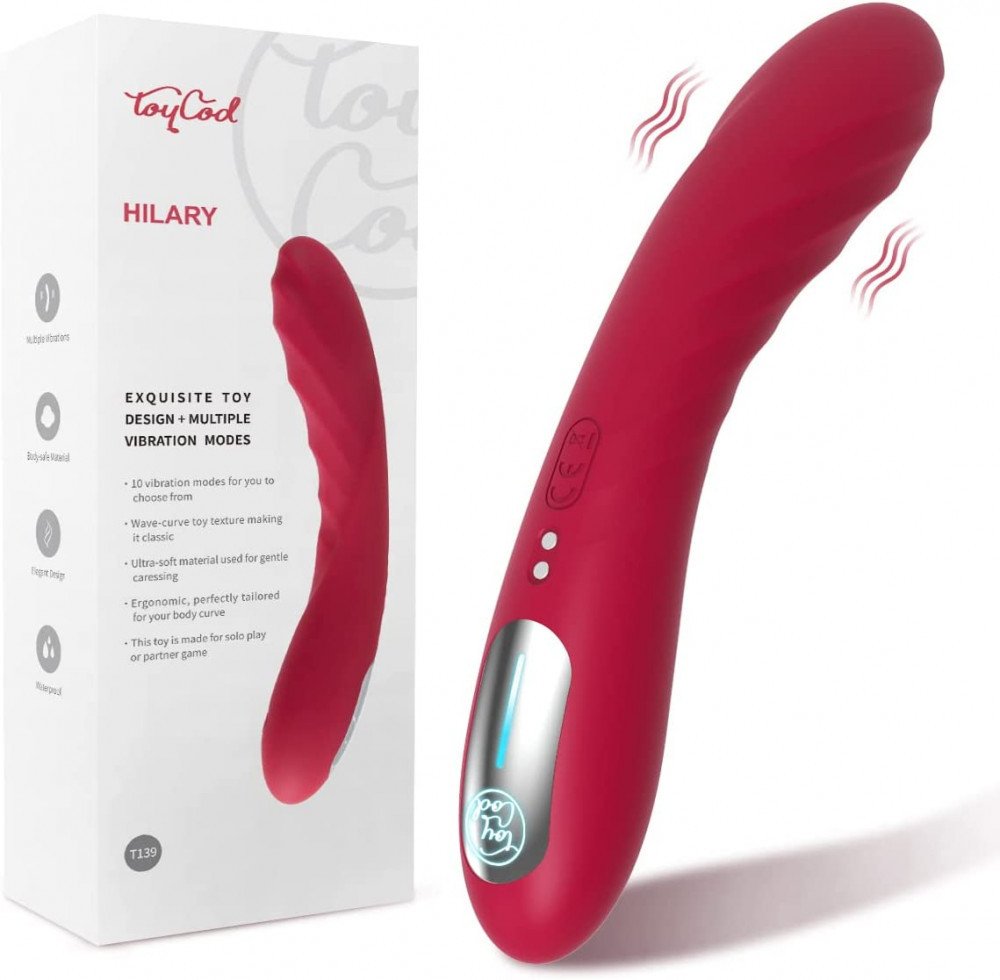 Hilary G-spot vibrator - red