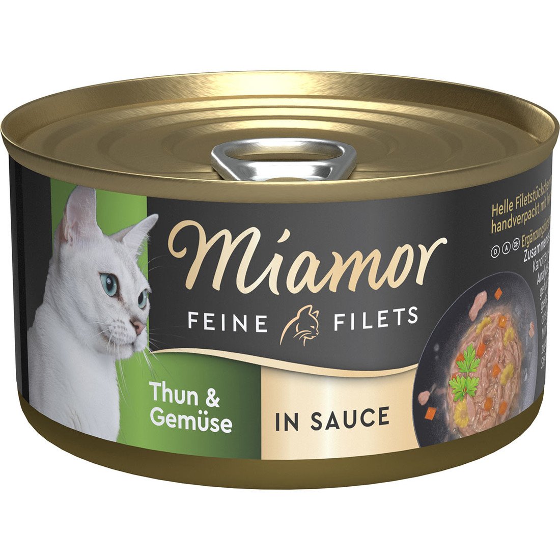 Miamor Feine Filets in Sauce Thun & Gemüse 48x85g