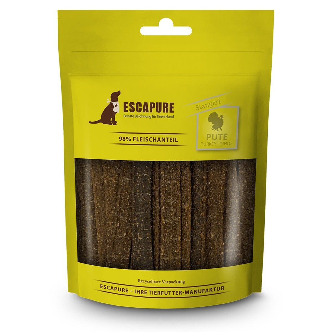 Escapure Puten Stangerl 150g