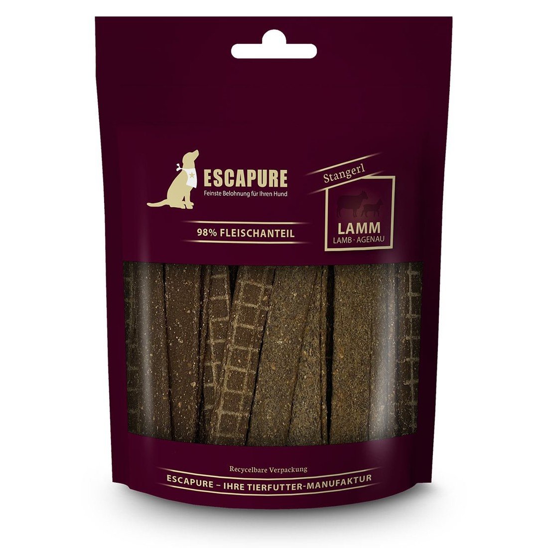 Escapure Lamm Stangerl 3x150g