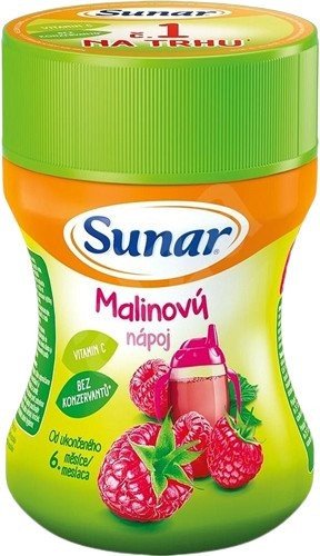 SUNAR Nápoj rozpustný malinový 200 g