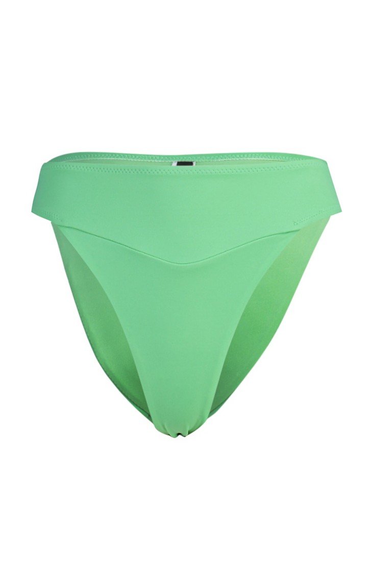 Trendyol Bikini Bottom - Green - Plain