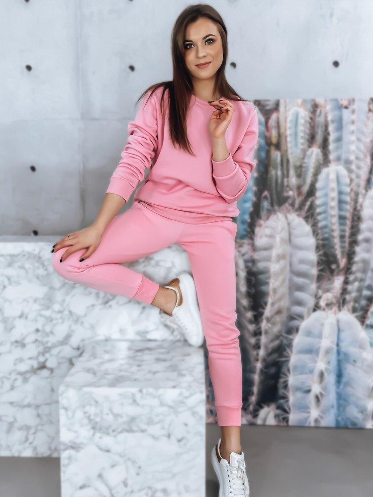 Women's tracksuit FITT pink Dstreet